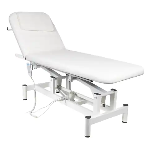 ⁨Electric massage couch 079 1 siln. White⁩ at Wasserman.eu