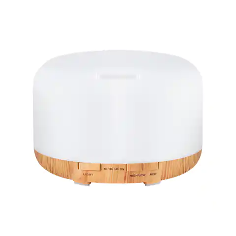 ⁨Aroma Diffuser Air Humidifier Spa 03 light wood 500ml + timer⁩ at Wasserman.eu