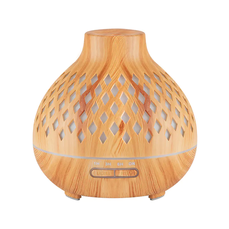 ⁨Aroma dyfuzor nawilżacz powietrza spa 10 light wood 400 ml + timer⁩ w sklepie Wasserman.eu