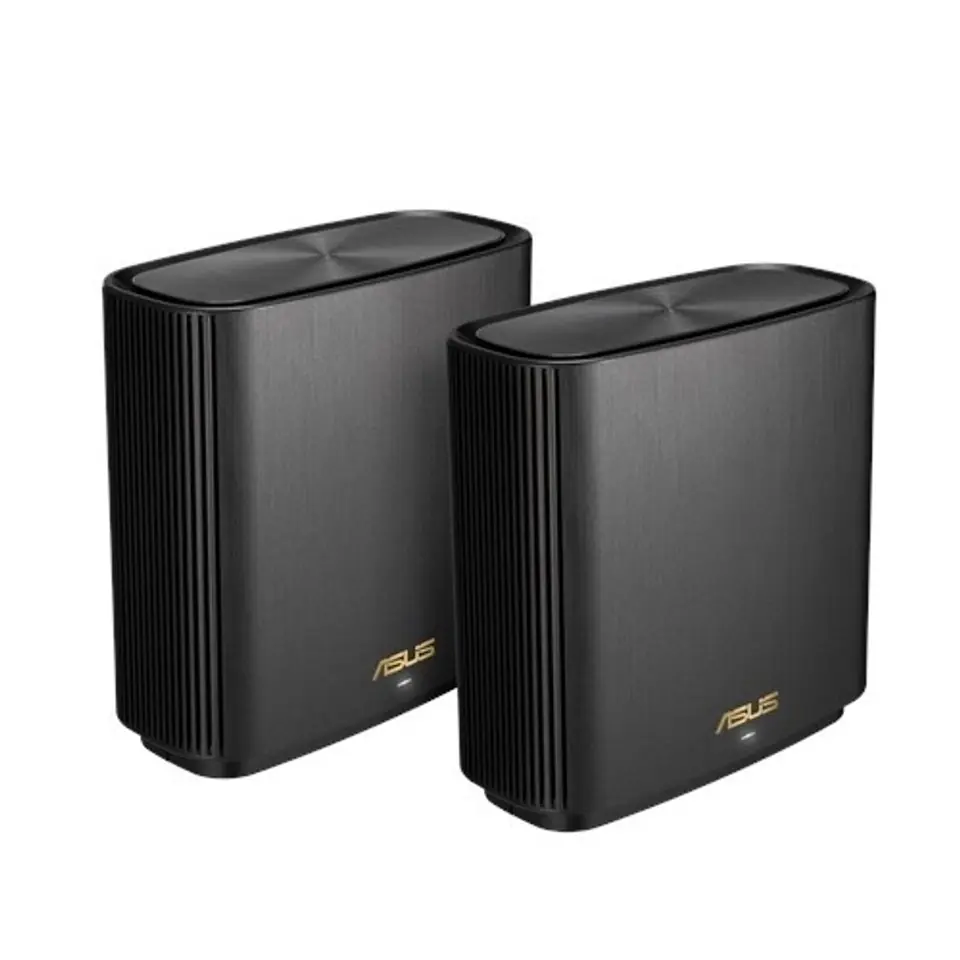 ⁨Zestaw ZenWiFi XT8 AX6600 2-pack czarny⁩ w sklepie Wasserman.eu