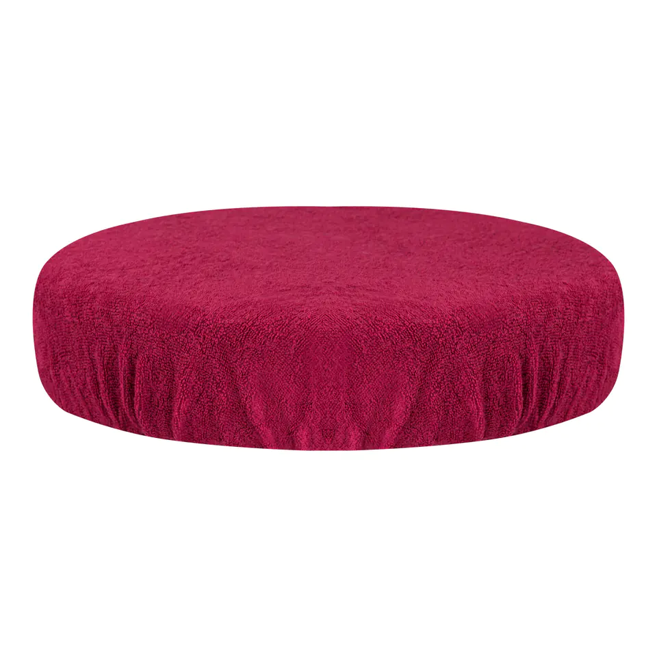 ⁨Terry cover for fuchsia stool⁩ at Wasserman.eu