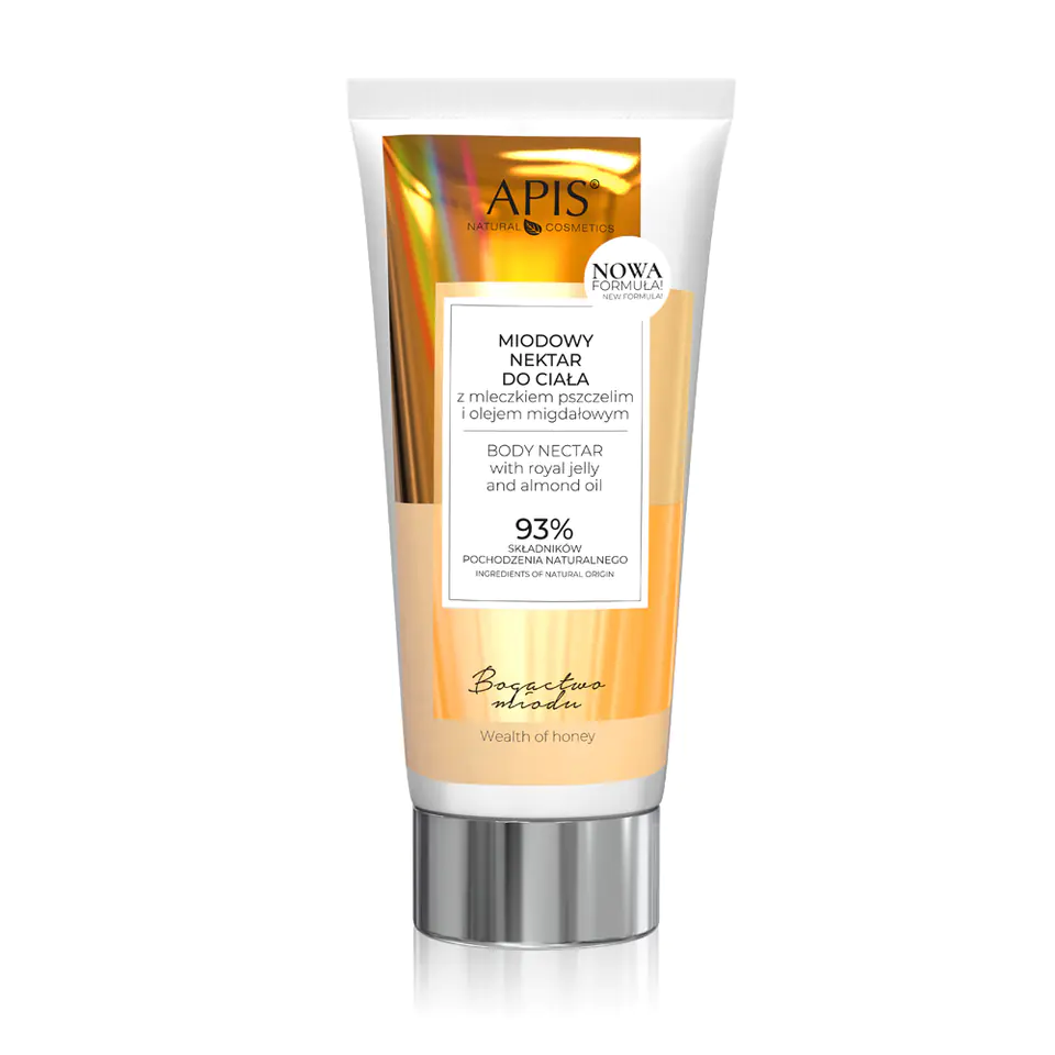 ⁨Apis moisturizing and smoothing body nectar with honey, royal jelly and argan oil 200 ml⁩ at Wasserman.eu