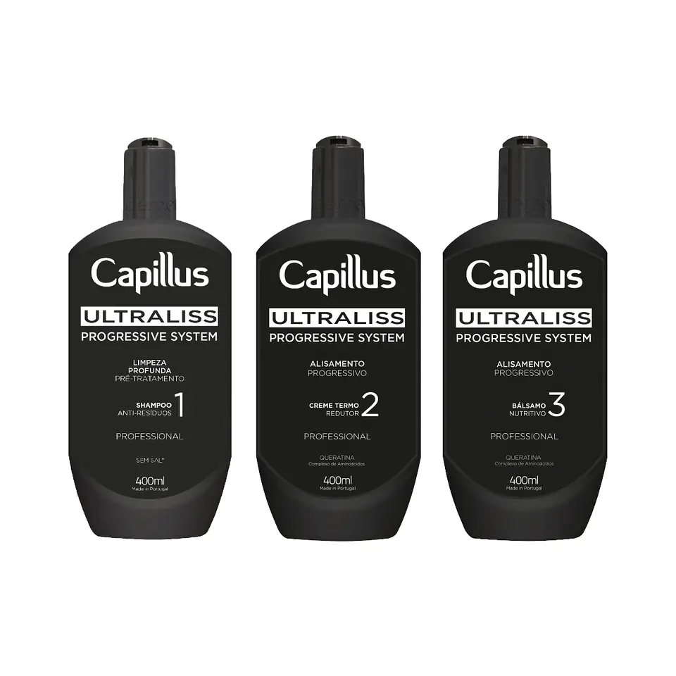 ⁨Capillus ultraliss nanoplastia, nanoplasty set, 3x400 ml⁩ at Wasserman.eu