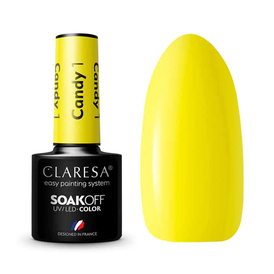 ⁨CLARESA Hybrid polish CANDY 1 -5g⁩ at Wasserman.eu