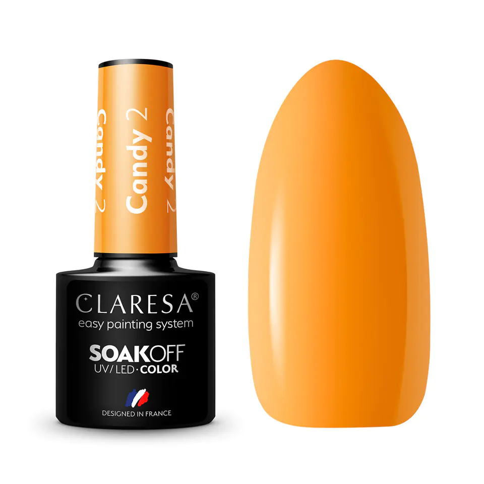 ⁨CLARESA Hybrid polish CANDY 2 -5g⁩ at Wasserman.eu