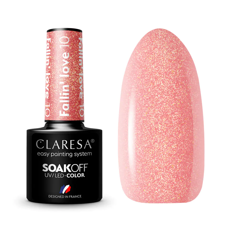 ⁨CLARESA Hybrid polish FALLIN"LOVE 10 -5g⁩ at Wasserman.eu