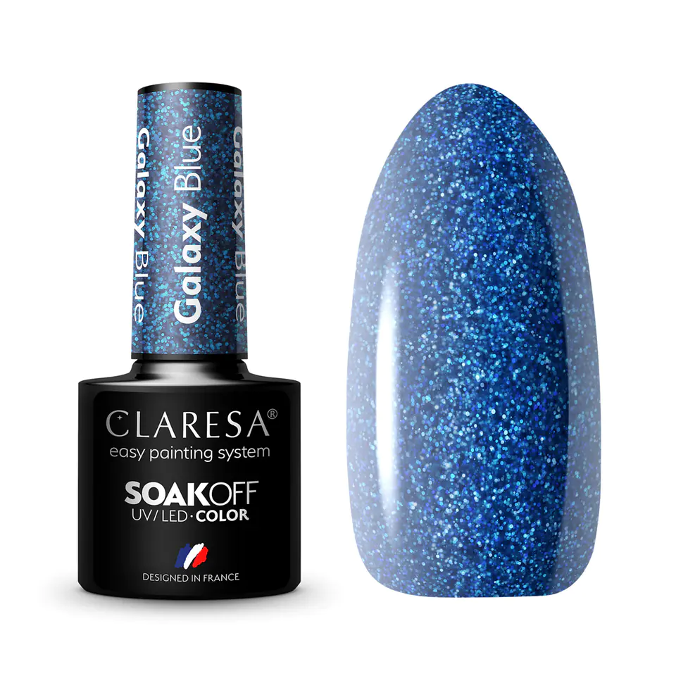 ⁨CLARESA Hybrid polish Galaxy Blue 5g⁩ at Wasserman.eu