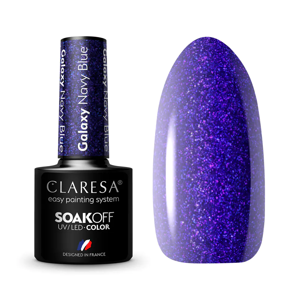 ⁨CLARESA Hybrid polish Galaxy Navy Blue 5g⁩ at Wasserman.eu