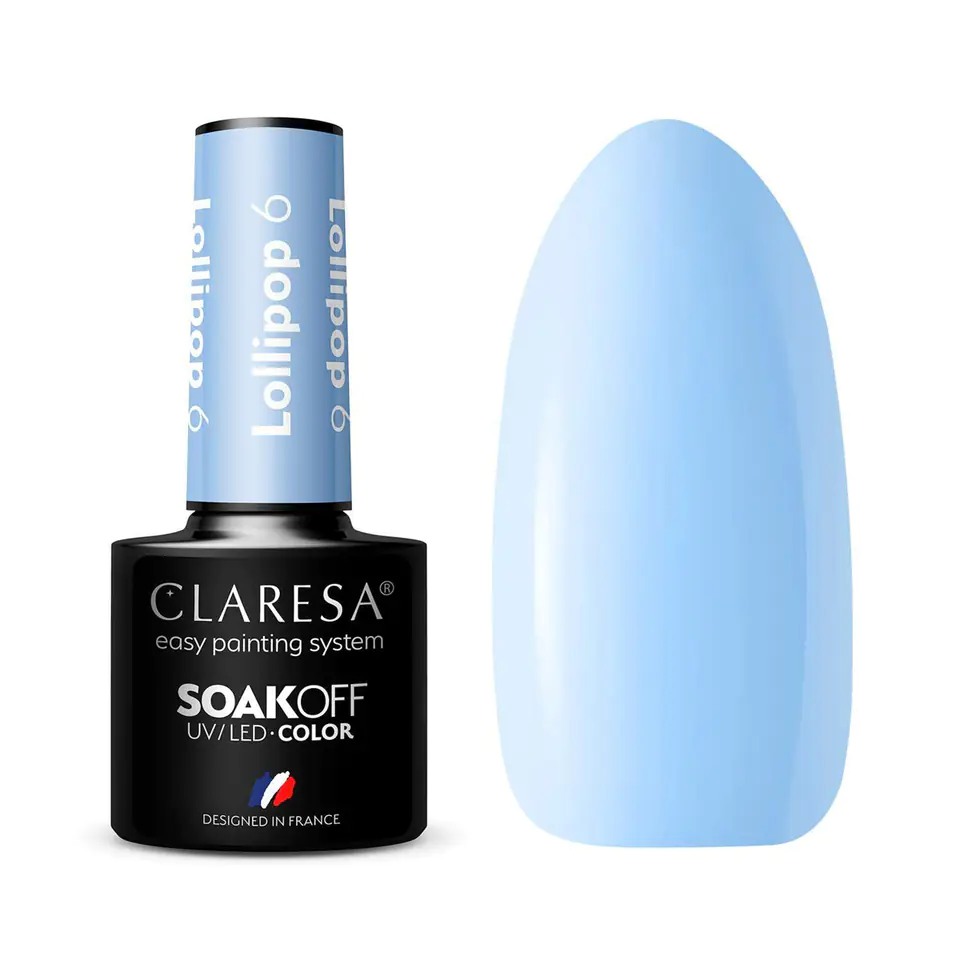 ⁨CLARESA Hybrid polish LOLLIPOP 6 -5g⁩ at Wasserman.eu