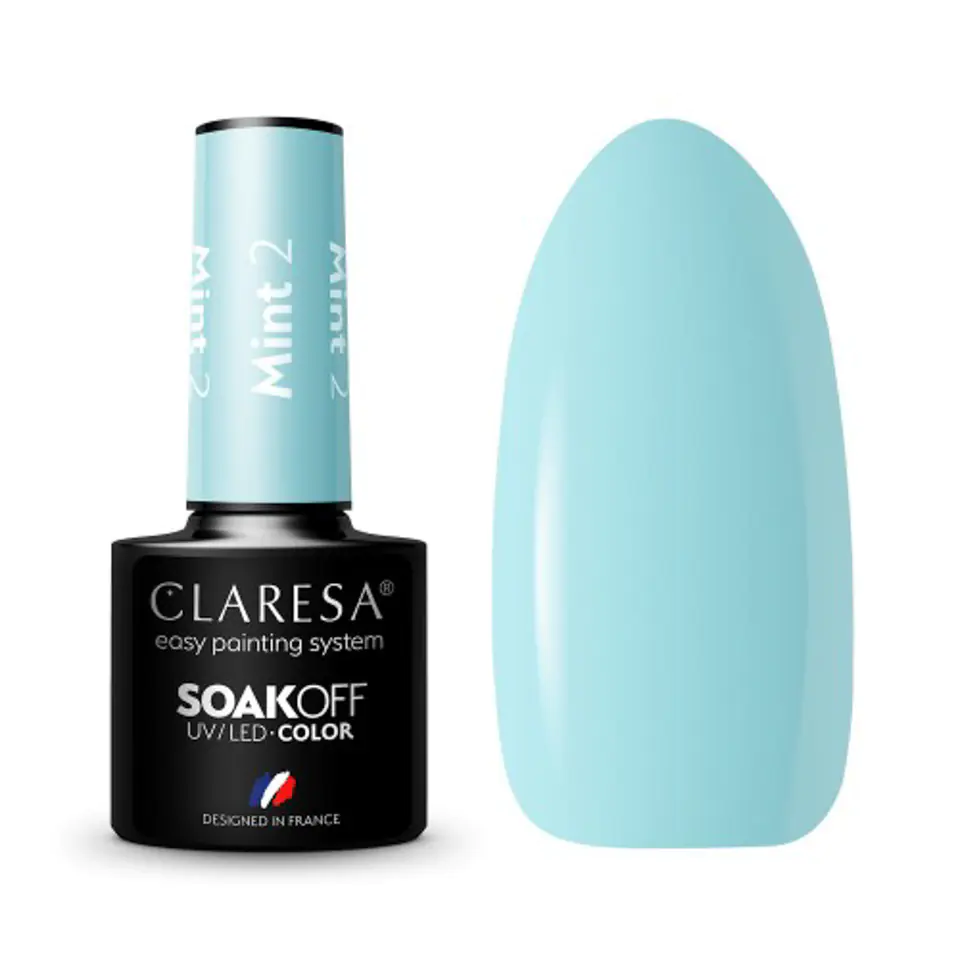 ⁨CLARESA Hybrid polish MINT 2 -5g⁩ at Wasserman.eu