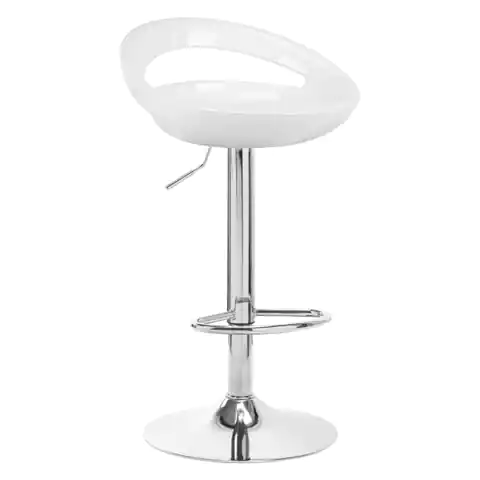 ⁨Bar stool QS-B01 white⁩ at Wasserman.eu