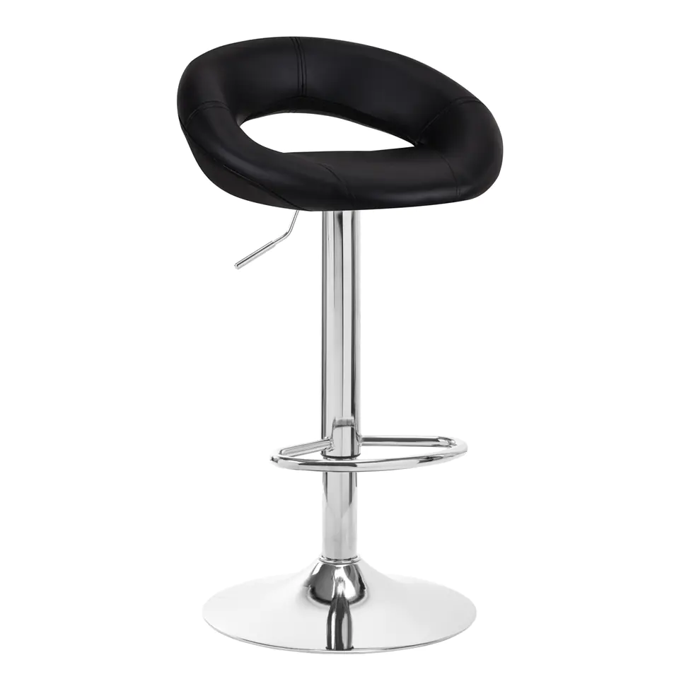 ⁨Bar stool QS-B10 black⁩ at Wasserman.eu