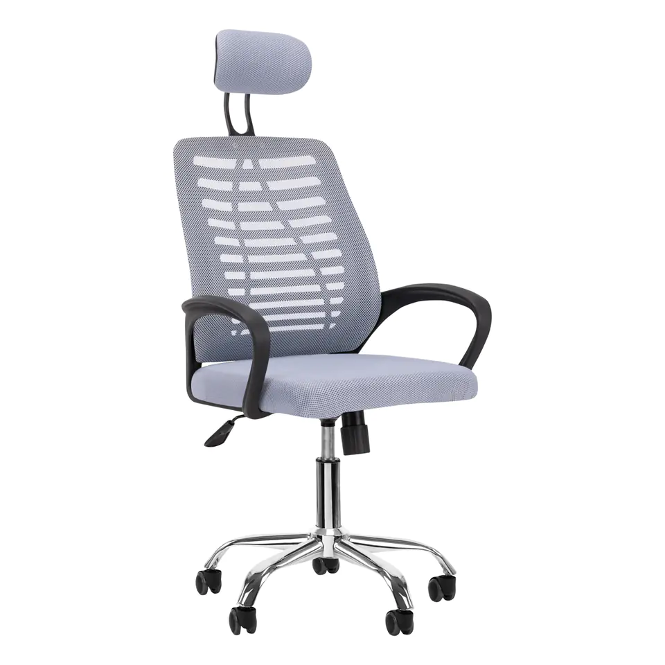 ⁨Office chair QS-02 grey⁩ at Wasserman.eu