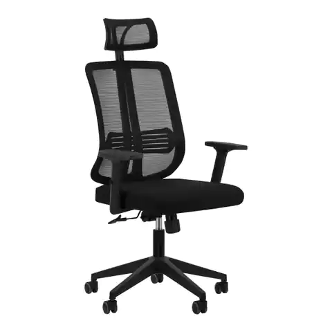 ⁨Office chair QS-16A black⁩ at Wasserman.eu