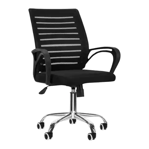 ⁨Office chair QS-04 black⁩ at Wasserman.eu