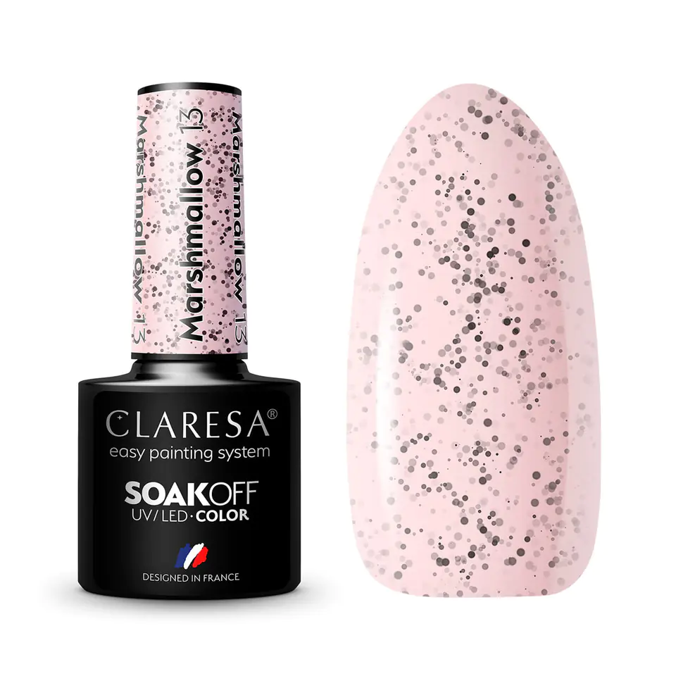 ⁨CLARESA hybrid polish MARSHMALLOW 13 5g⁩ at Wasserman.eu