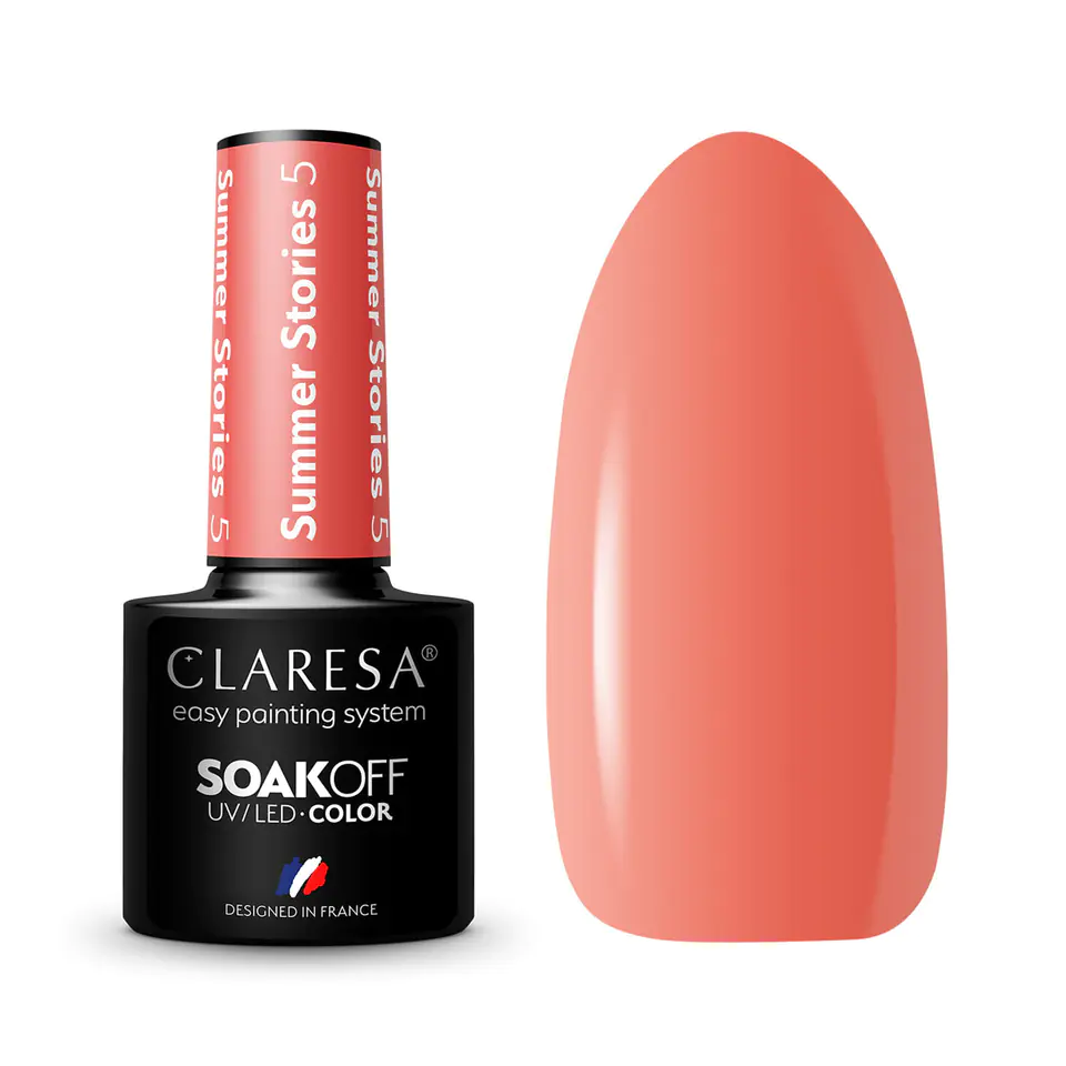 ⁨CLARESA hybrid polish SUMMER STORIES 5 -5g⁩ at Wasserman.eu