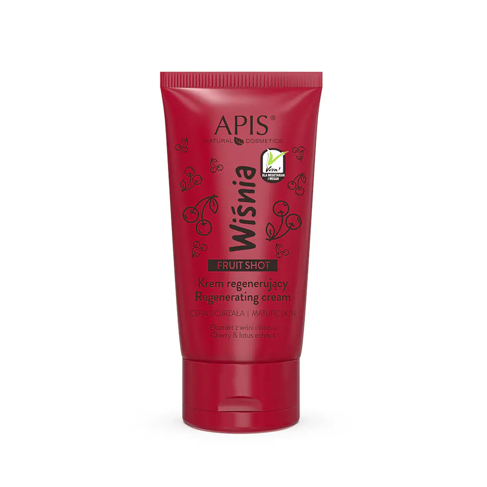 ⁨Apis fruit shot, cherry regenerating face cream 50 ml⁩ at Wasserman.eu