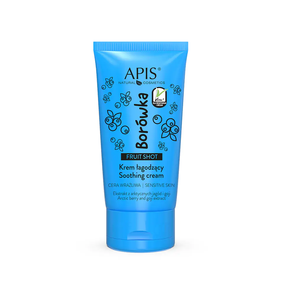 ⁨Apis fruit shot, blueberry soothing face cream 50 ml⁩ at Wasserman.eu