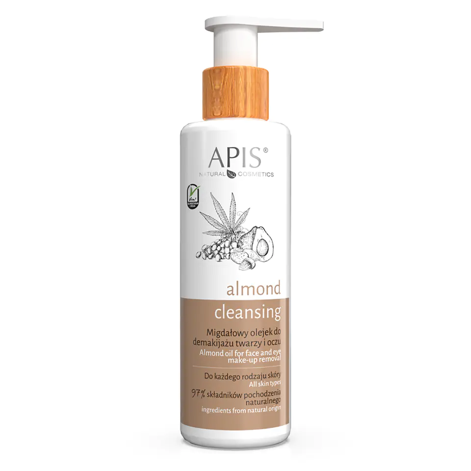 ⁨Apis almond make-up remover oil for face and eyes 150 ml⁩ at Wasserman.eu