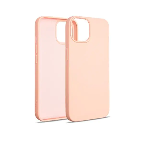 ⁨Beline Etui Silicone iPhone 14 6,1" różowo-złoty/rose gold⁩ w sklepie Wasserman.eu