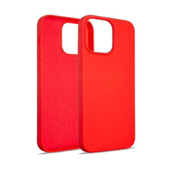 Beline Etui Silicone iPhone 14 Pro Max 6.7" czerwony/red w sklepie Wasserman.eu