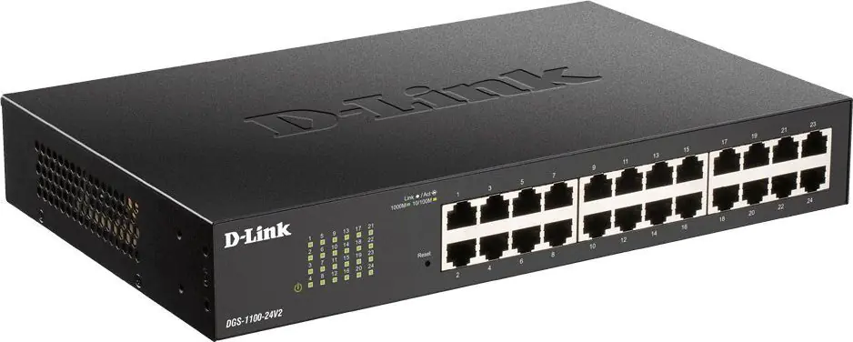 ⁨D-link-DGS-1100-24V2/E 24-Port Gigabit Managed swit⁩ w sklepie Wasserman.eu