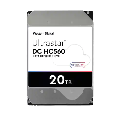 ⁨Dysk serwerowy HDD Western Digital Ultrastar DC HC560 WUH722020BL5204 (20 TB; 3.5"; SAS)⁩ w sklepie Wasserman.eu