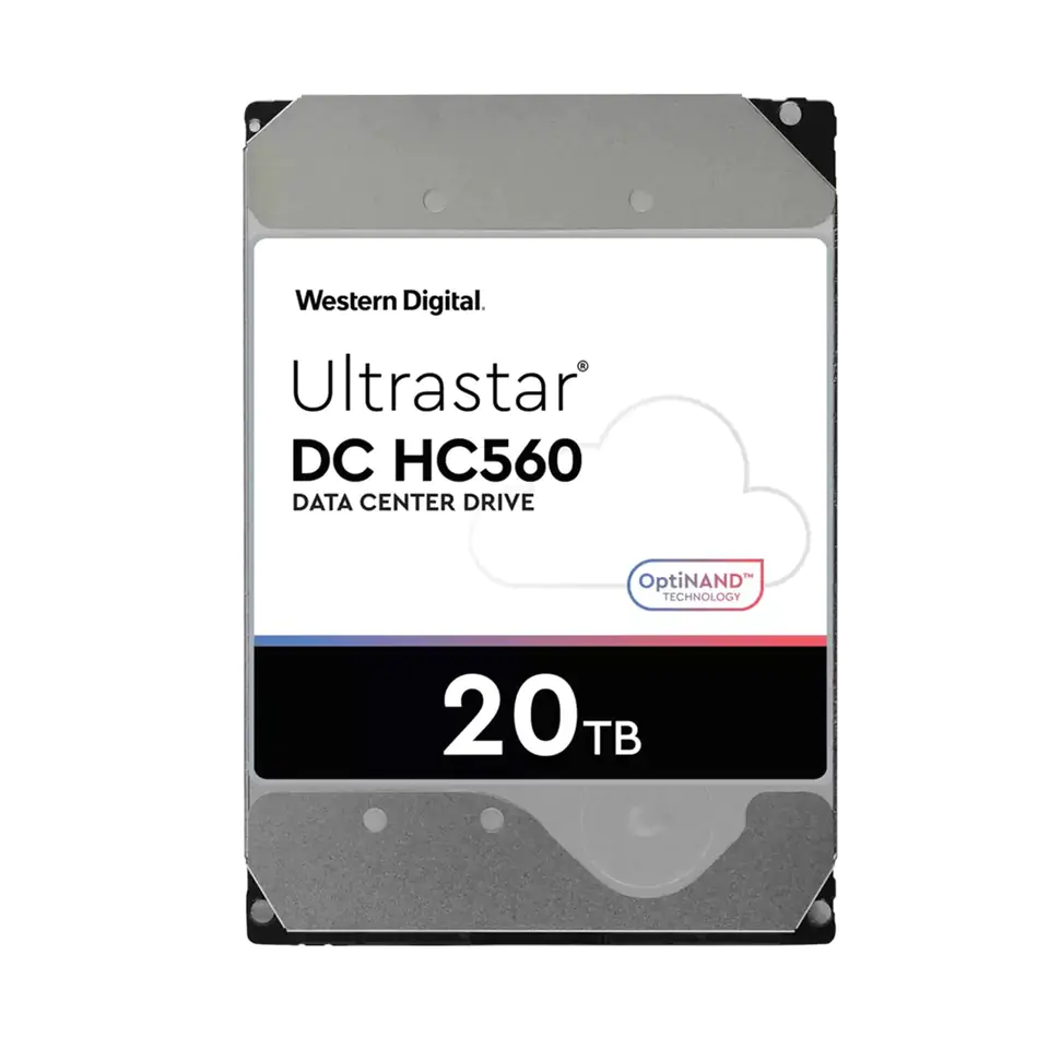 ⁨Dysk serwerowy HDD Western Digital Ultrastar DC HC560 WUH722020BLE6L4 (20 TB; 3.5"; SATA III)⁩ w sklepie Wasserman.eu