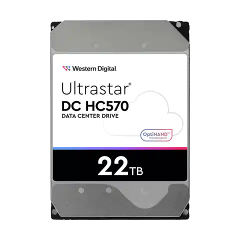 ⁨Dysk serwerowy HDD Western Digital Ultrastar DC HC570 WUH722222AL5204 (22 TB; 3.5"; SAS)⁩ w sklepie Wasserman.eu