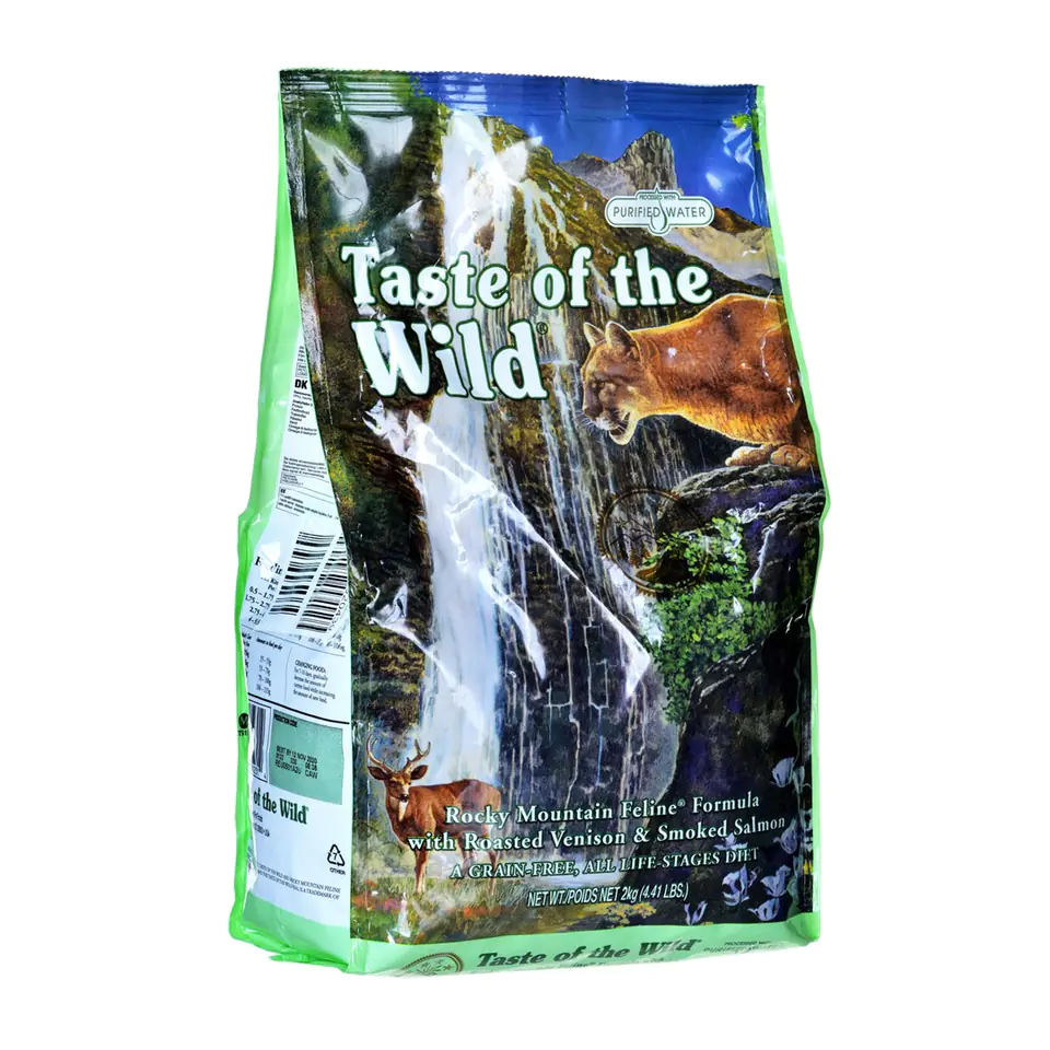 ⁨TASTE OF THE WILD Rocky Mountain Feline Formula 2kg - sucha karma dla kota (WYPRZEDAŻ)⁩ w sklepie Wasserman.eu