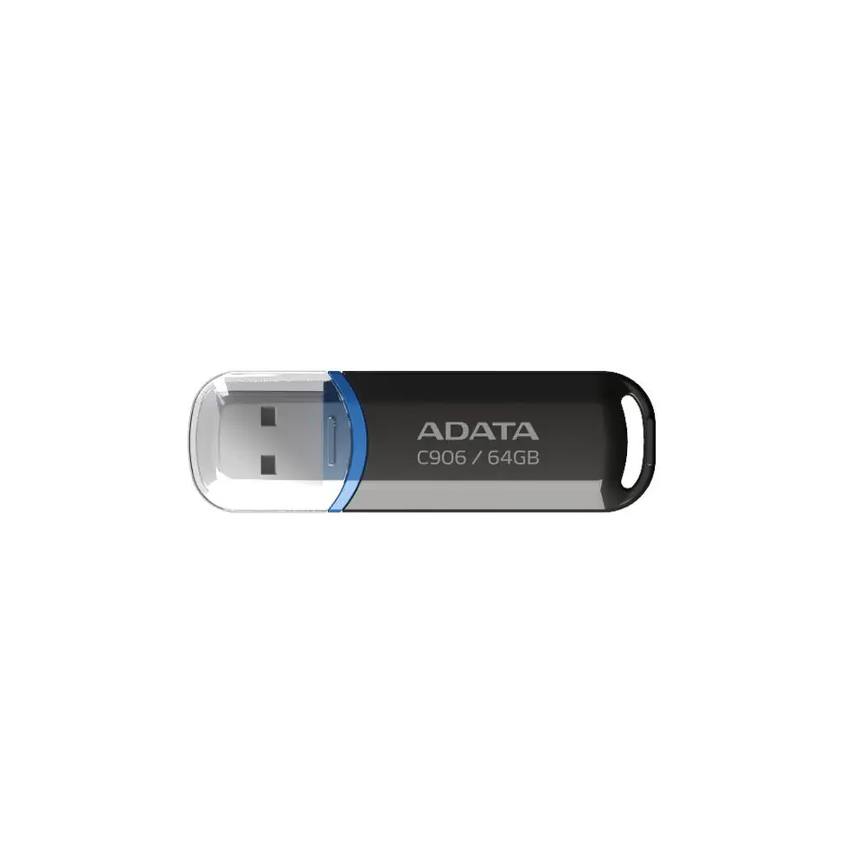 ⁨ADATA C906 USB flash drive 64 GB USB Type-A 2.0 Black⁩ at Wasserman.eu