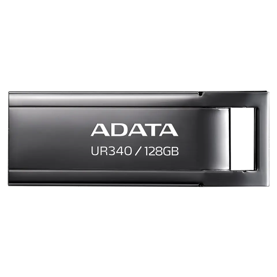 ⁨ADATA UR340 USB flash drive 128 GB USB Type-A 3.2 Gen 2 (3.1 Gen 2) Black⁩ at Wasserman.eu