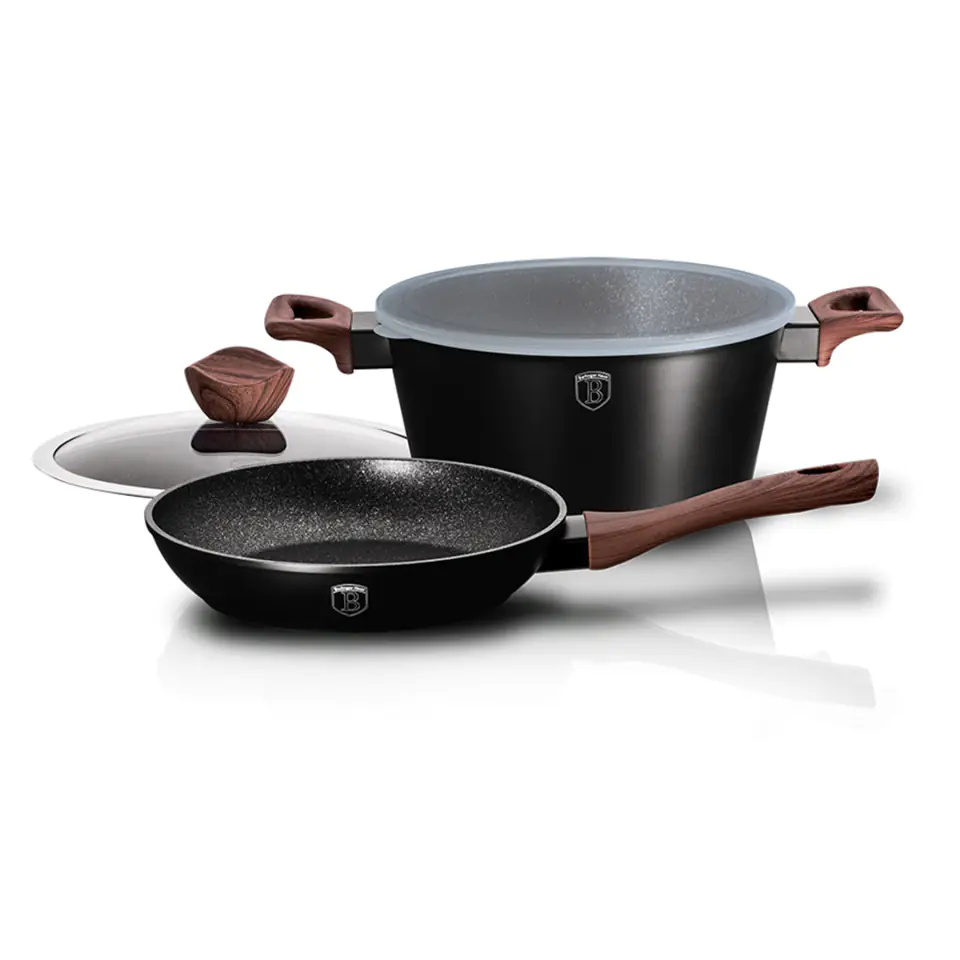 ⁨POT + GRANITE PAN BERLINGER HAUS BH-6782⁩ at Wasserman.eu
