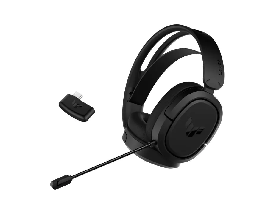 ⁨Set TUF Gaming H1 Wireless miniJack black⁩ at Wasserman.eu