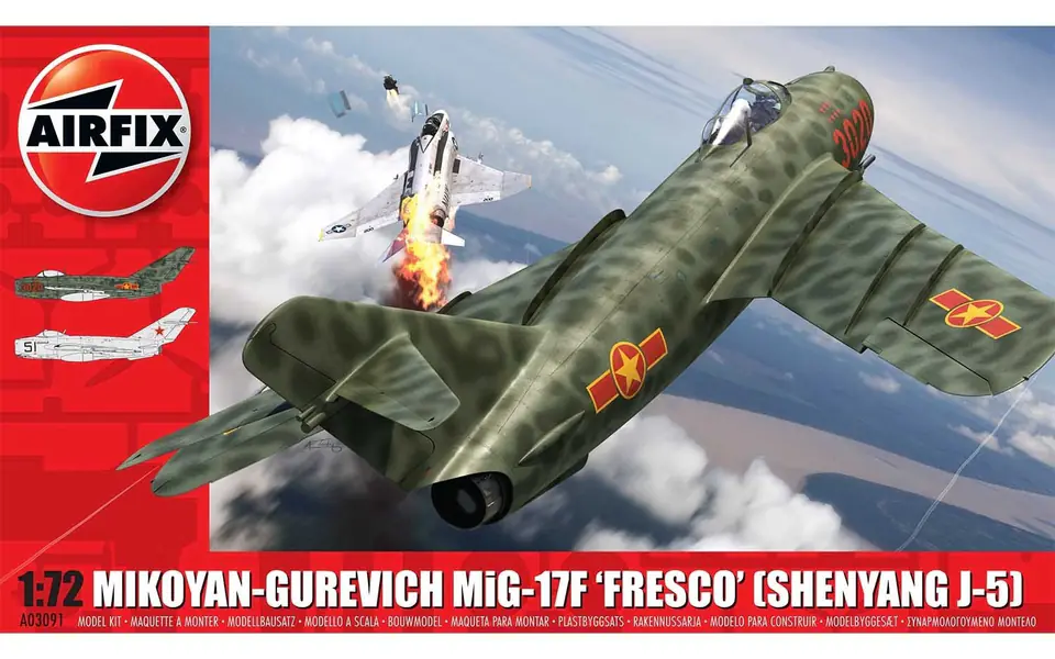 AIRFIX Mikoyan-Gurevich MiG-17 Fresco at Wasserman.eu