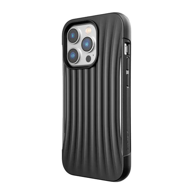 ⁨X-Doria Raptic Clutch - Biodegradable Case iPhone 14 Pro (Drop-Tested 3m) (Black)⁩ at Wasserman.eu