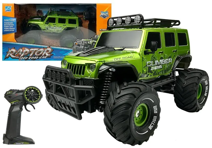 ⁨Auto Remote Control R/C Jeep Green 2.4G⁩ at Wasserman.eu