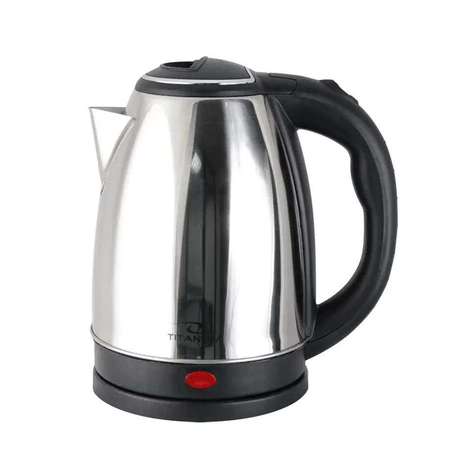 ⁨Titanum TKK102S Electric kettle 1.8L 1800W Silver⁩ at Wasserman.eu