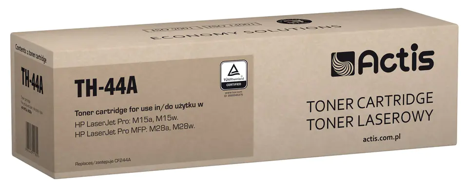 ⁨Actis TH-44A toner (replacement for HP 44A CF244A; Standard; 1000 pages; black)⁩ at Wasserman.eu