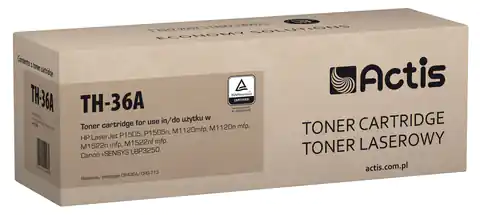 ⁨Actis TH-36A Toner (replacement for HP 36A CB436A, Canon CRG-713; Standard; 2000 pages; black)⁩ at Wasserman.eu