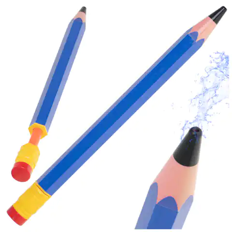 ⁨Sikawka strzykawka pompka na wodę ołówek 54-86cm niebieski⁩ w sklepie Wasserman.eu