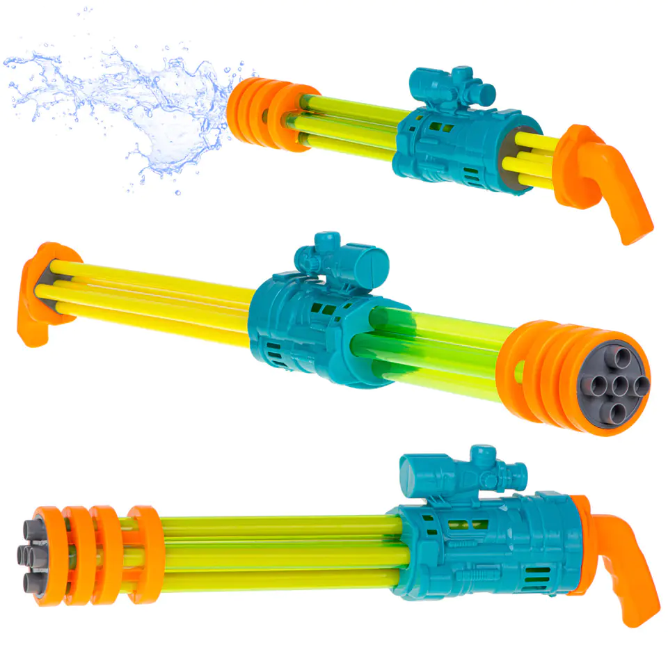 ⁨Pistolet na wodę sikawka do wody psikawka broń wodna 56cm niebieski⁩ w sklepie Wasserman.eu