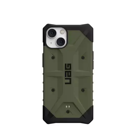 ⁨UAG Pathfinder - protective case for iPhone 14 Plus (olive)⁩ at Wasserman.eu