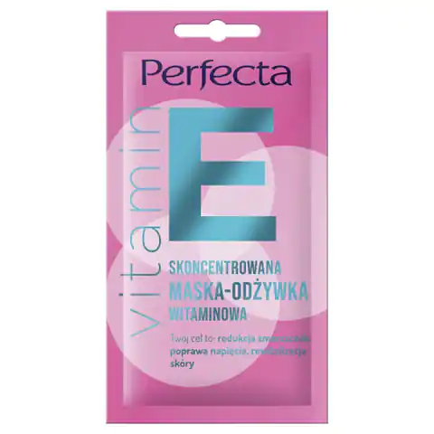 ⁨Perfecta Beauty Vitamin E Skoncentrowana Maska-odżywka witaminowa 8ml⁩ w sklepie Wasserman.eu
