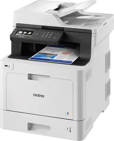 ⁨Brother Wireless Colour Laser Printer DCP-L8410CDW Colour, Laser, Multifunctional, A4, Wi-Fi, Grey⁩ at Wasserman.eu