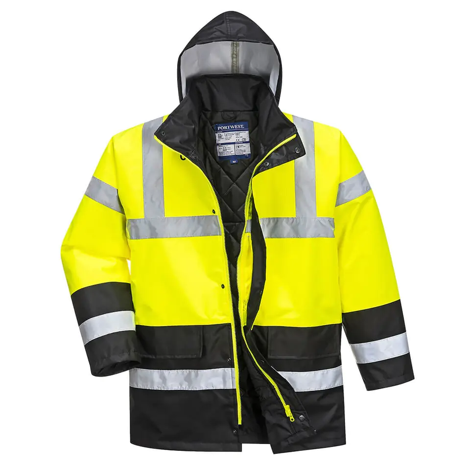 ⁨TWO-TONE WARNING JACKET S466YBR S⁩ at Wasserman.eu