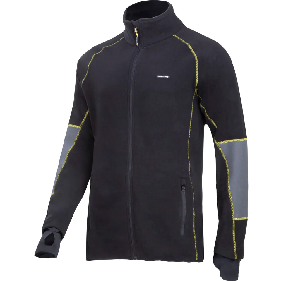 ⁨Fleece stretch sweatshirt black, "s", ce, lahti⁩ at Wasserman.eu