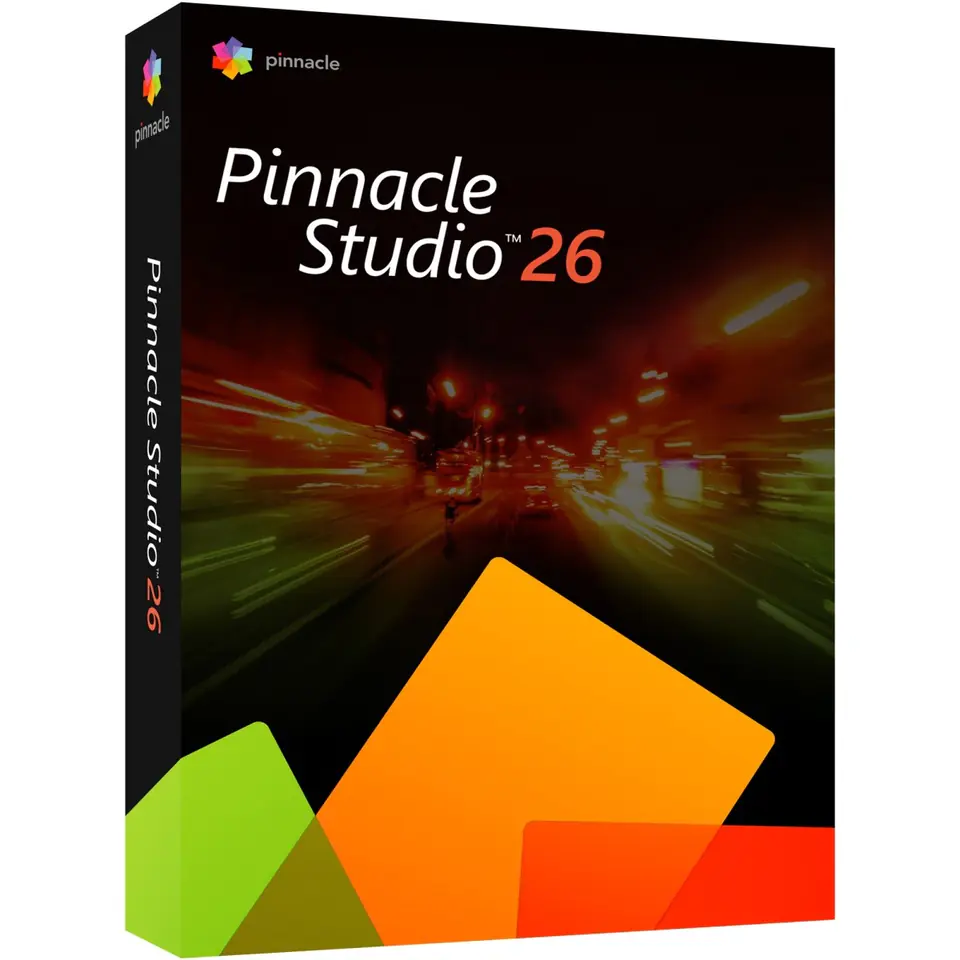 ⁨Oprogramowanie Pinnacle Studio 26 Standard BOX PNST26STMLEU⁩ w sklepie Wasserman.eu