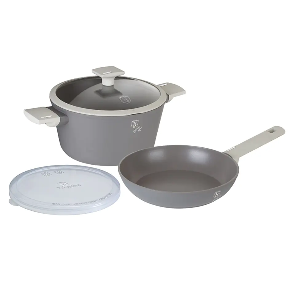 ⁨TITANIUM POT AND PAN BERLINGER HAUS BH-7079 ASPEN⁩ at Wasserman.eu